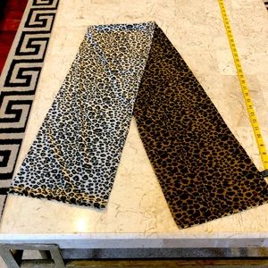 Scarf wrap leopard print